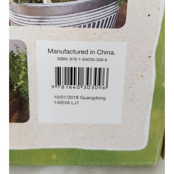 Tiny Gardens Indoor Terrarium Kit with 48 Page Book Container Garden - Picture 5 of 6